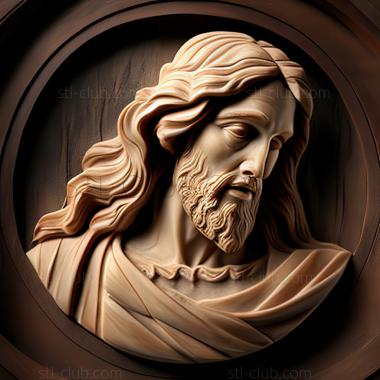 3D model st jesus (STL)